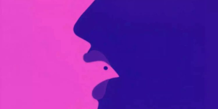 ماذا رأيت أولاً: الديك أم وجه المرأة؟