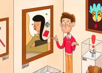 لعبة التحدي في متحف الفنون