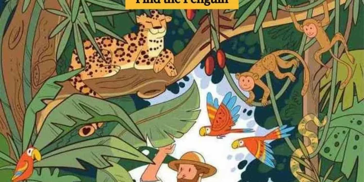 اختبار الوهم البصري لقياس الذكاء: اعثر على البطريق في الغابة خلال 4 ثوانٍ!