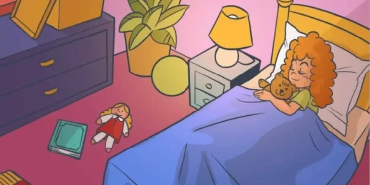 اختبار الوهم البصري: هل يمكنك العثور على الضفدع المخفي في غرفة النوم؟